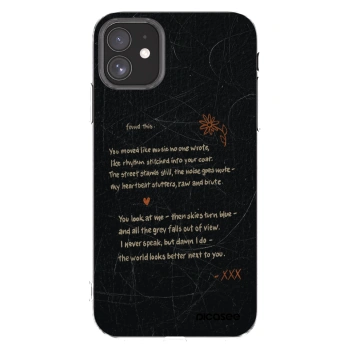Picasee silikonska prozirna maskica za Apple iPhone 11 - POET