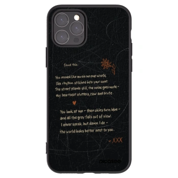 Picasee crna silikonska maskica za Apple iPhone 11 Pro - POET