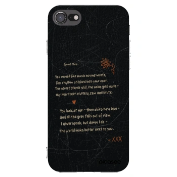 Picasee silikonska prozirna maskica za Apple iPhone 8 - POET