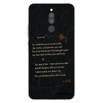 Picasee silikonska prozirna maskica za Xiaomi Redmi 8 - POET