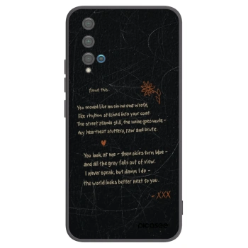 Picasee crna silikonska maskica za Huawei Nova 5T - POET