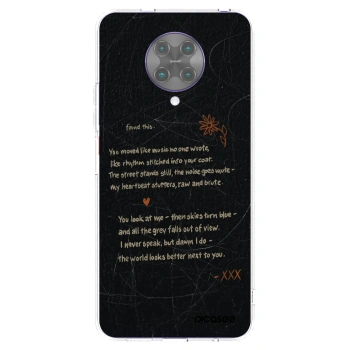 Picasee silikonska prozirna maskica za Xiaomi Poco F2 Pro - POET