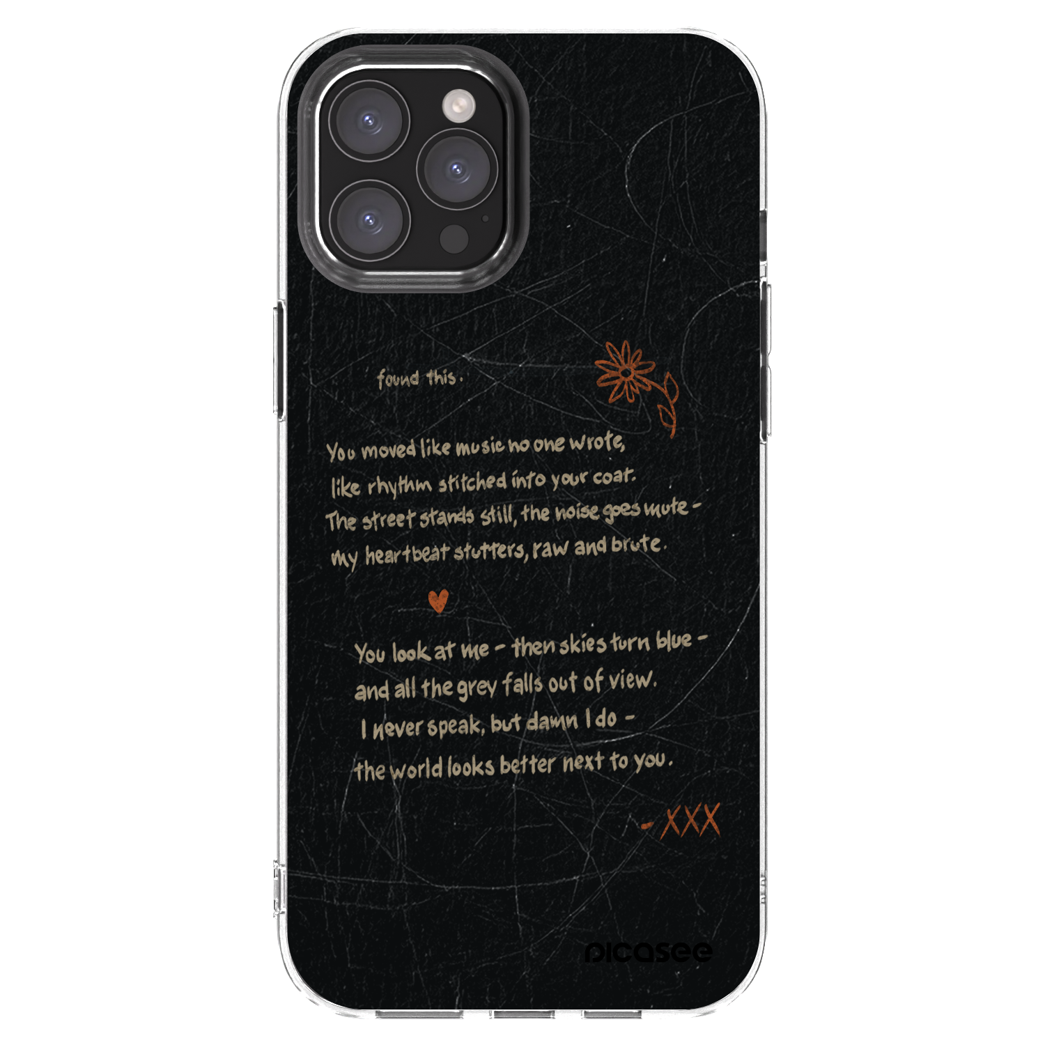 Picasee silikonska prozirna maskica za Apple iPhone 12 Pro Max - POET