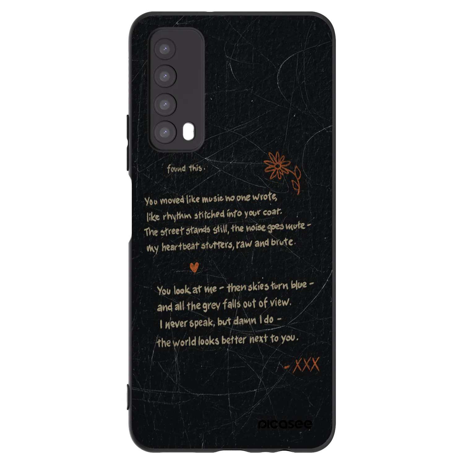 Picasee crna silikonska maskica za Huawei P Smart 2021 - POET