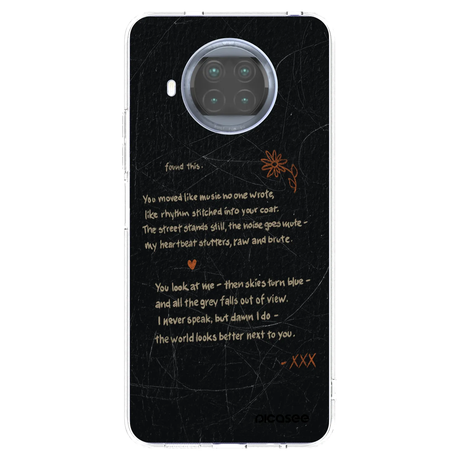 Picasee silikonska prozirna maskica za Xiaomi Mi 10T Lite - POET