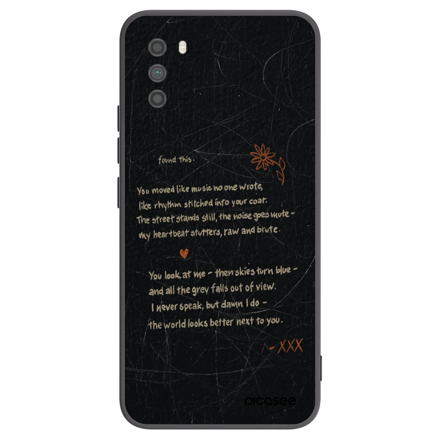 Picasee crna silikonska maskica za Xiaomi Poco M3 - POET