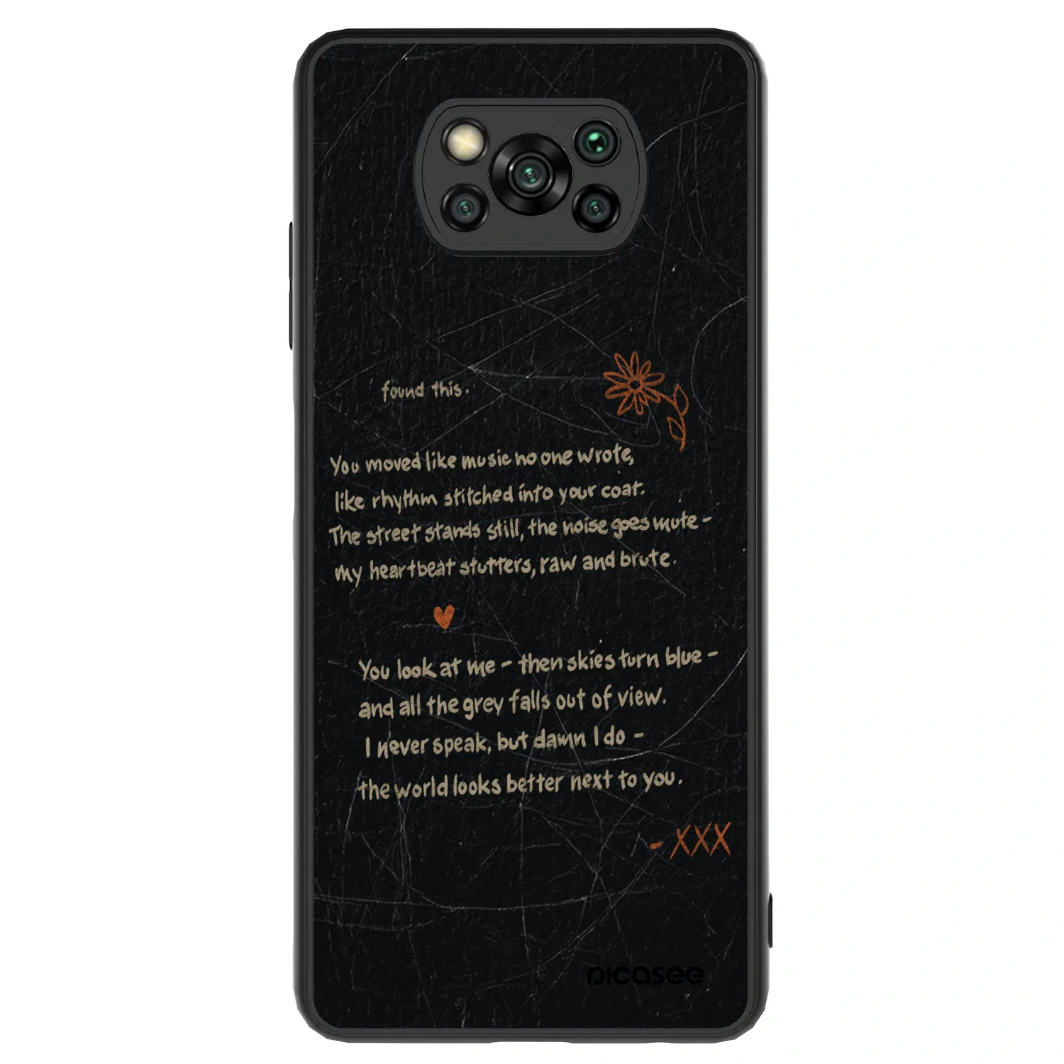 Picasee ULTIMATE CASE za Xiaomi Poco X3 - POET