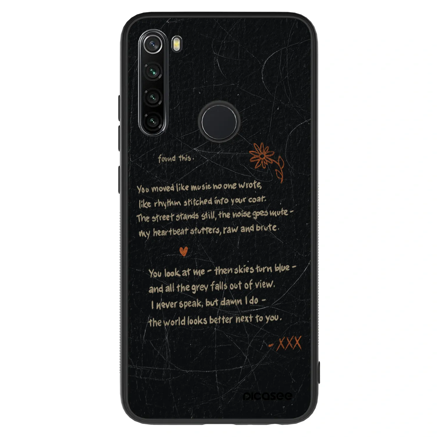 Picasee ULTIMATE CASE za Xiaomi Redmi Note 8 - POET