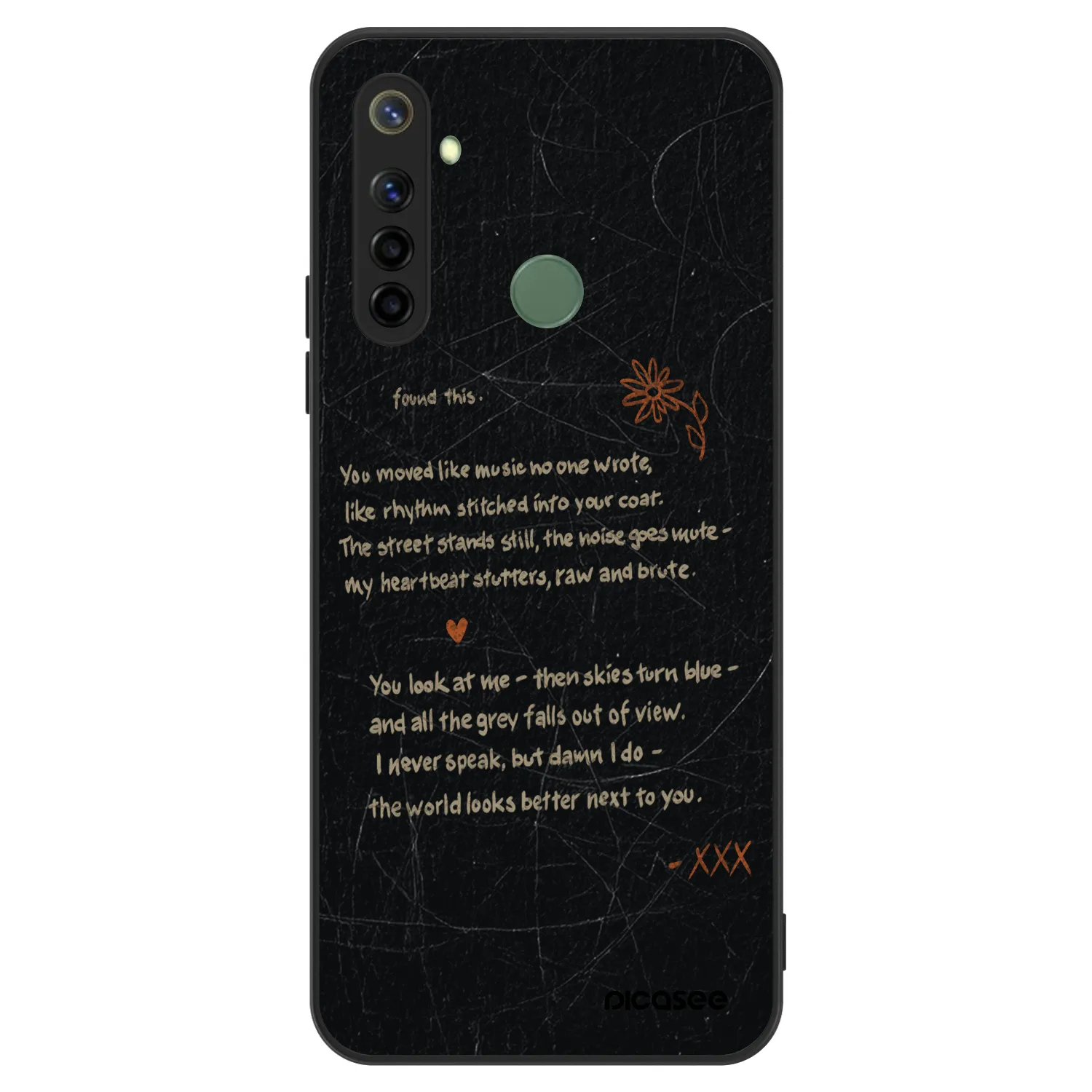 Picasee ULTIMATE CASE za Realme 6i - POET