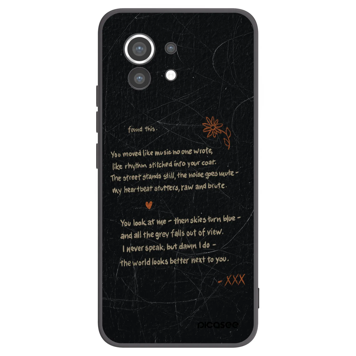Picasee crna silikonska maskica za Xiaomi Mi 11 - POET