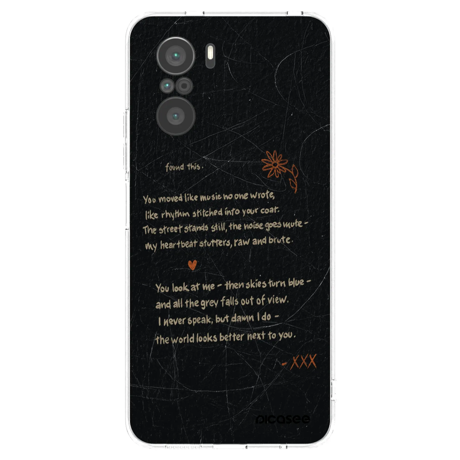 Picasee silikonska prozirna maskica za Xiaomi Poco F3 - POET