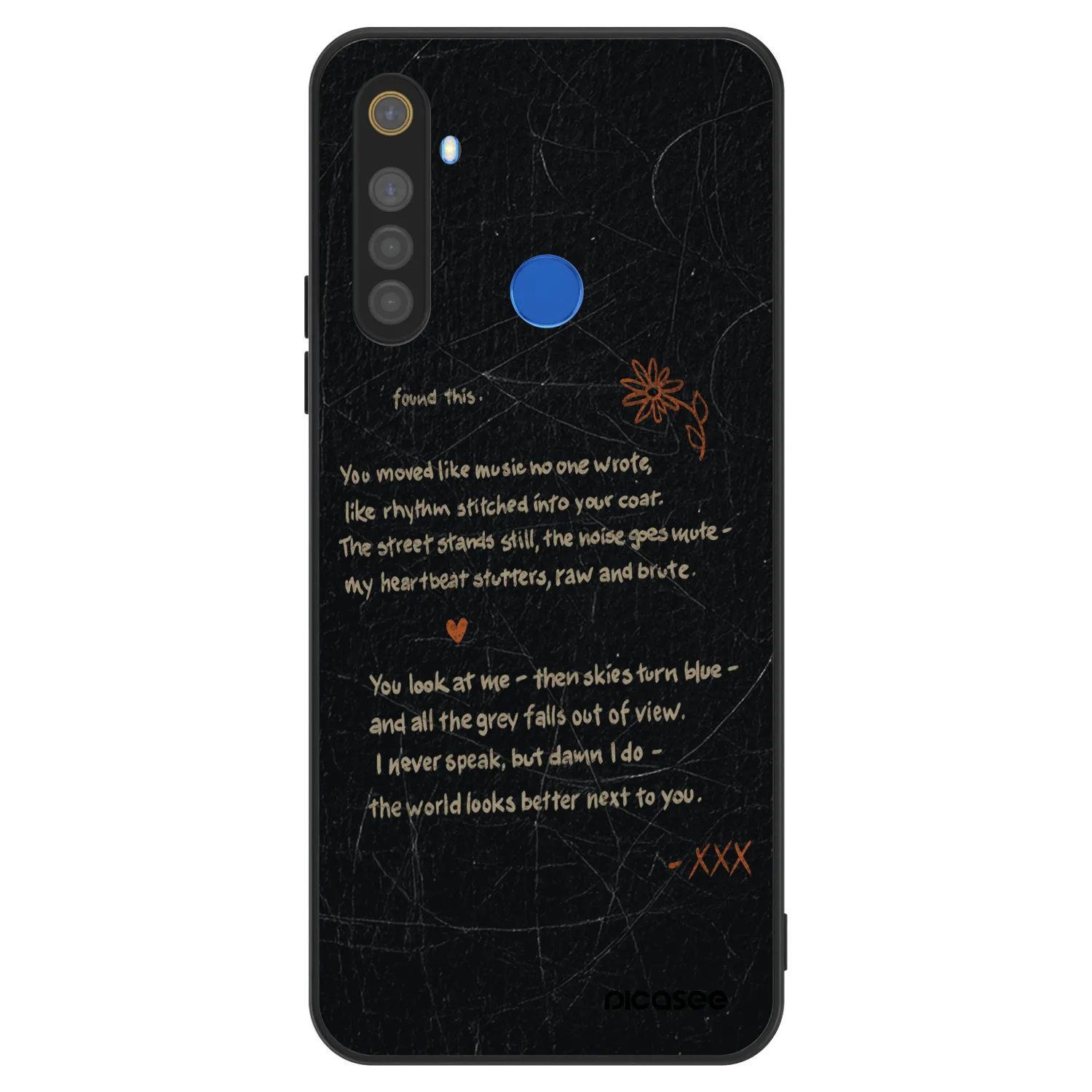 Picasee ULTIMATE CASE za Realme 5 - POET