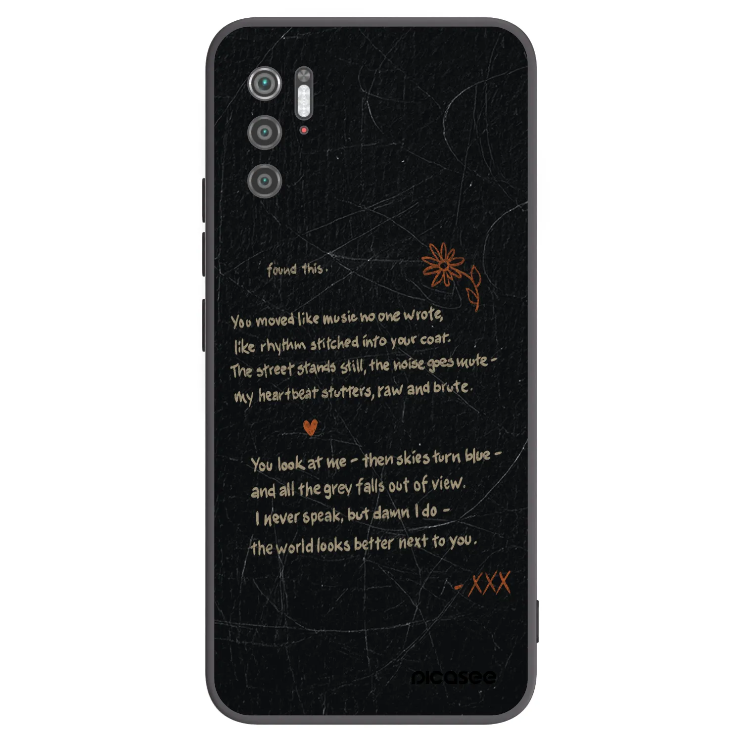 Picasee crna silikonska maskica za Xiaomi Poco M3 Pro 5G - POET
