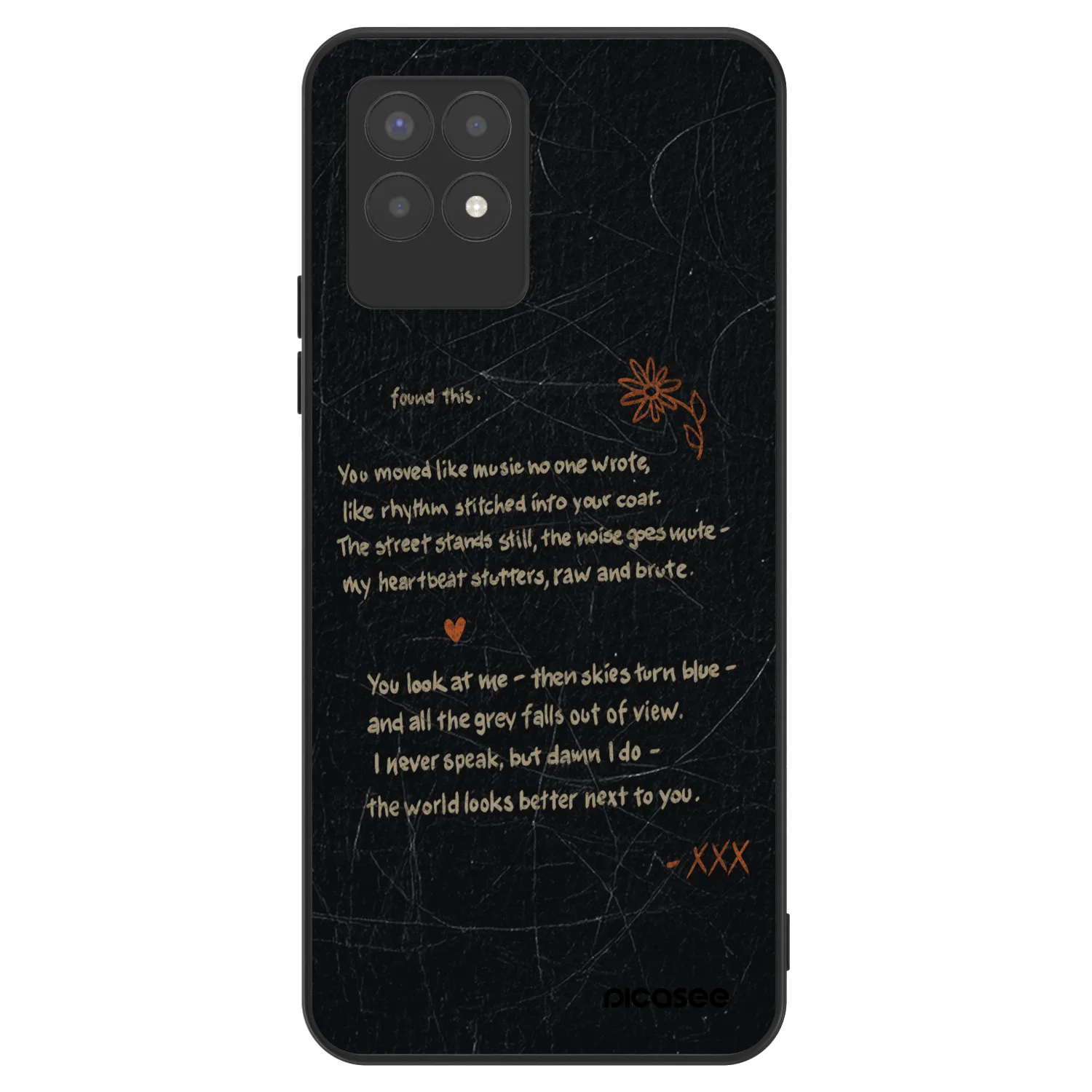 Picasee ULTIMATE CASE za Realme 8i - POET