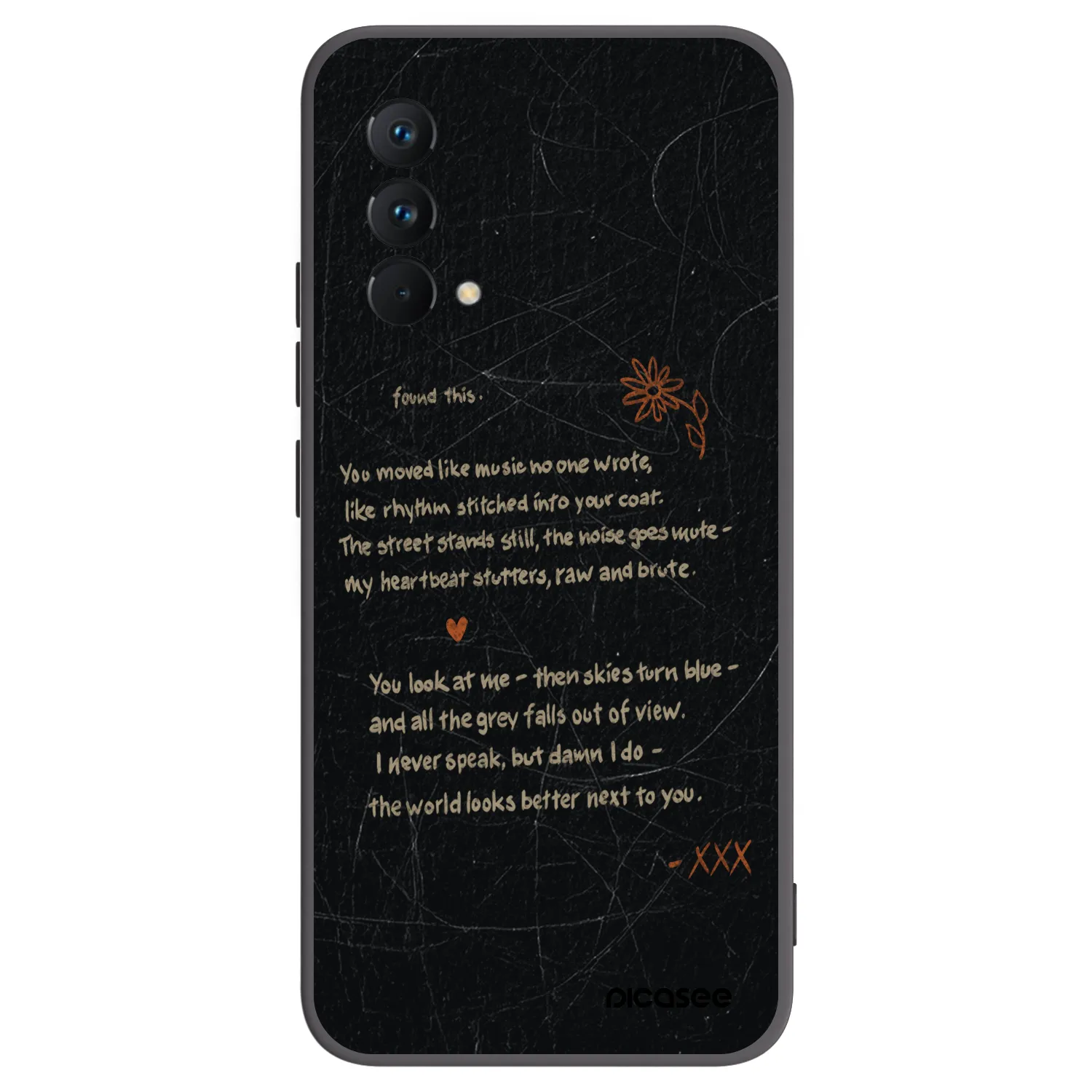 Picasee crna silikonska maskica za Realme GT Master Edition 5G - POET