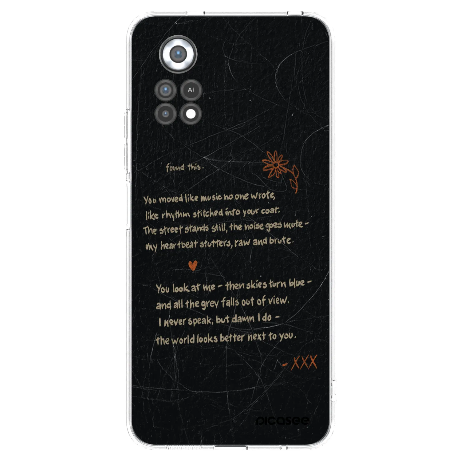 Picasee silikonska prozirna maskica za Xiaomi Poco X4 Pro 5G - POET