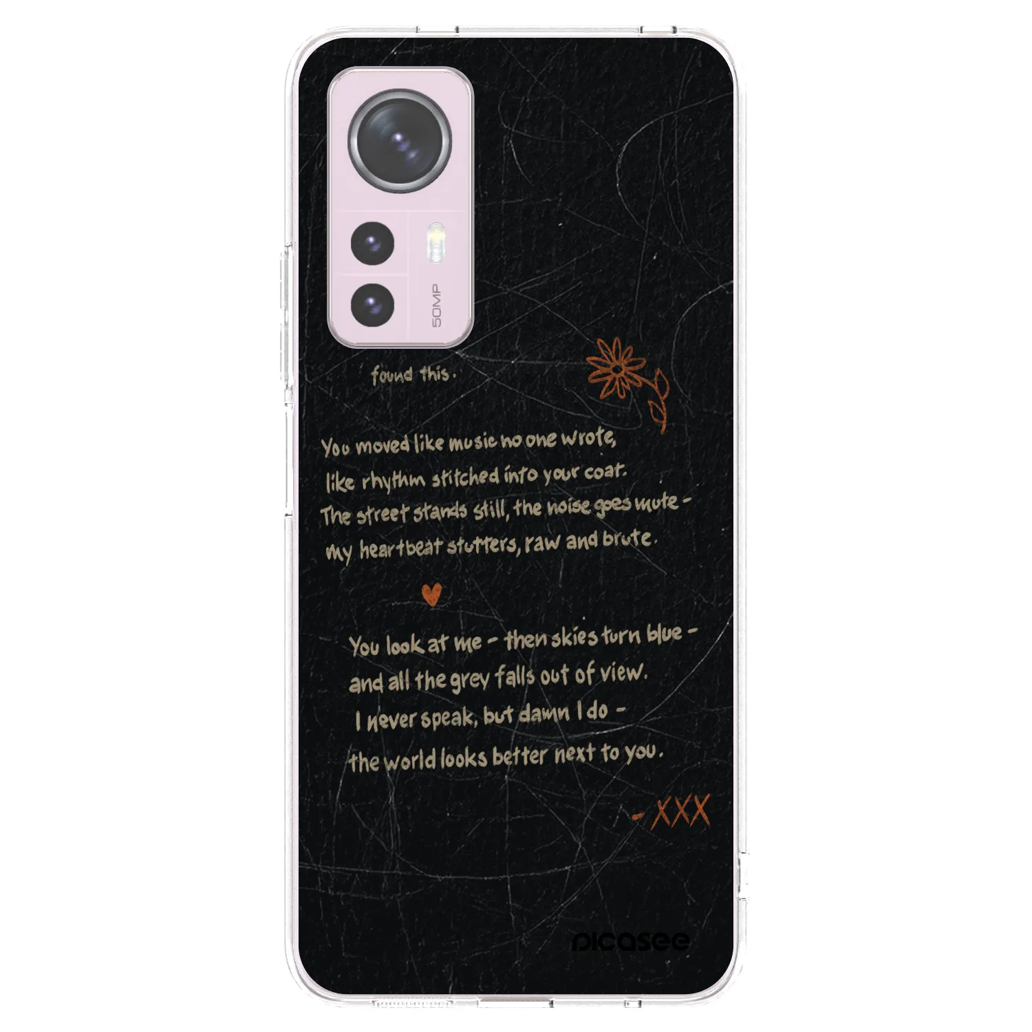 Picasee silikonska prozirna maskica za Xiaomi 12 - POET