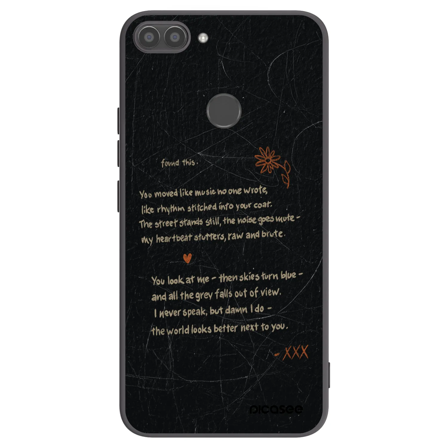 Picasee crna silikonska maskica za Huawei P Smart - POET