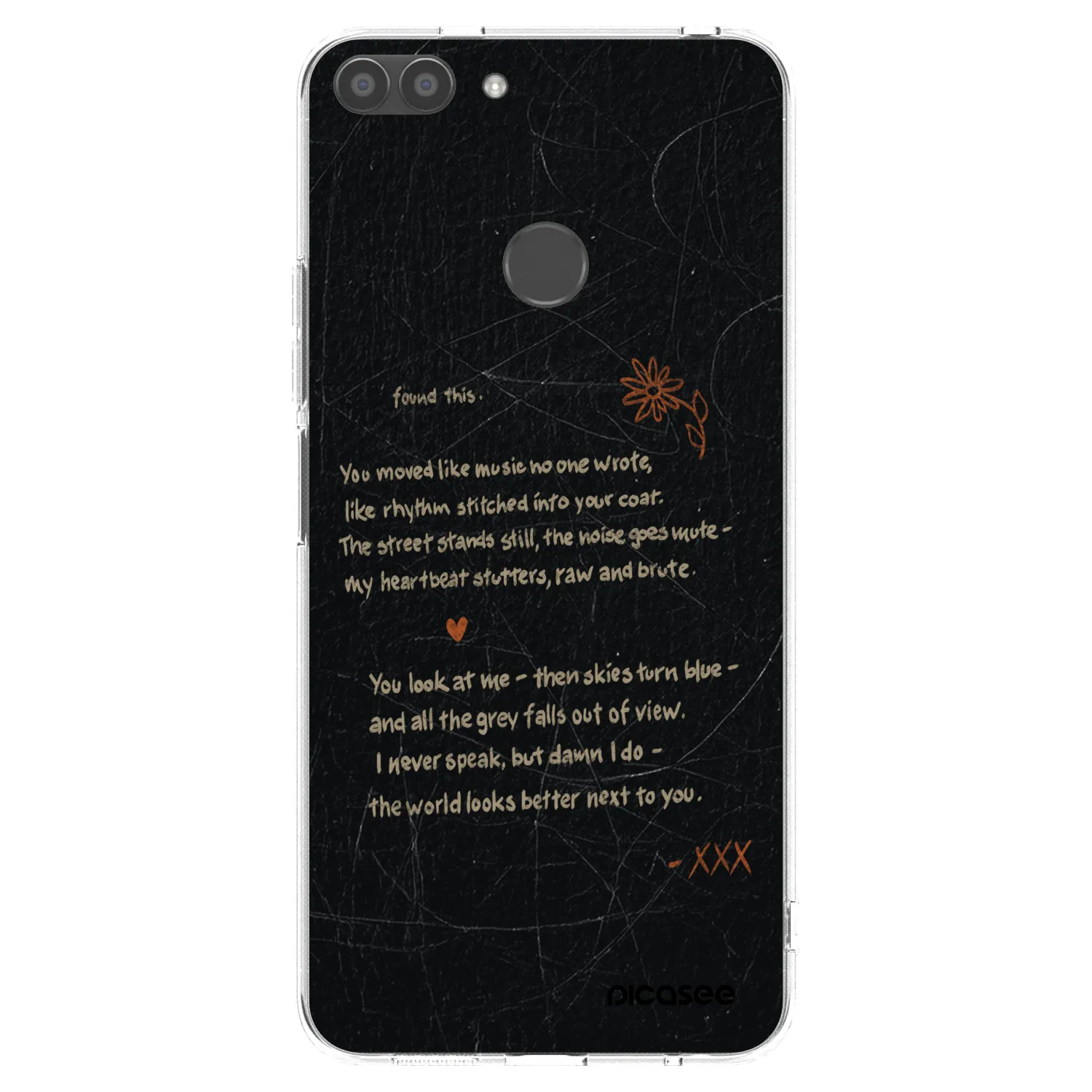 Picasee silikonska prozirna maskica za Huawei P Smart - POET