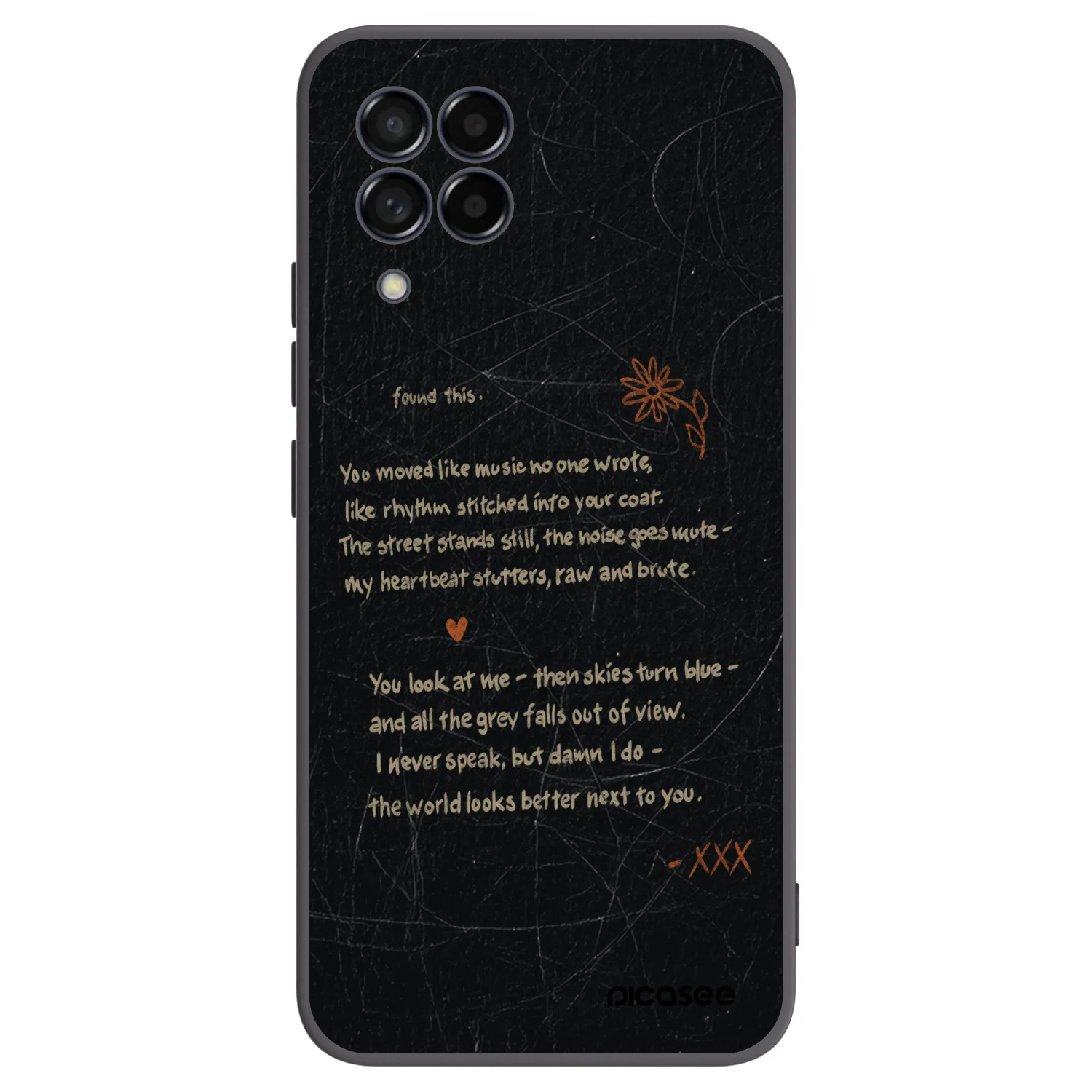 Picasee crna silikonska maskica za Samsung Galaxy M53 5G - POET