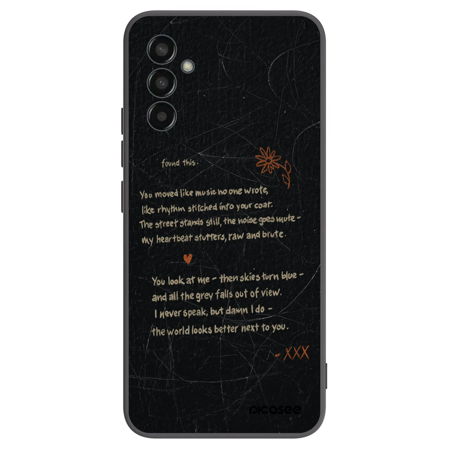 Picasee crna silikonska maskica za Samsung Galaxy M13 M135F - POET