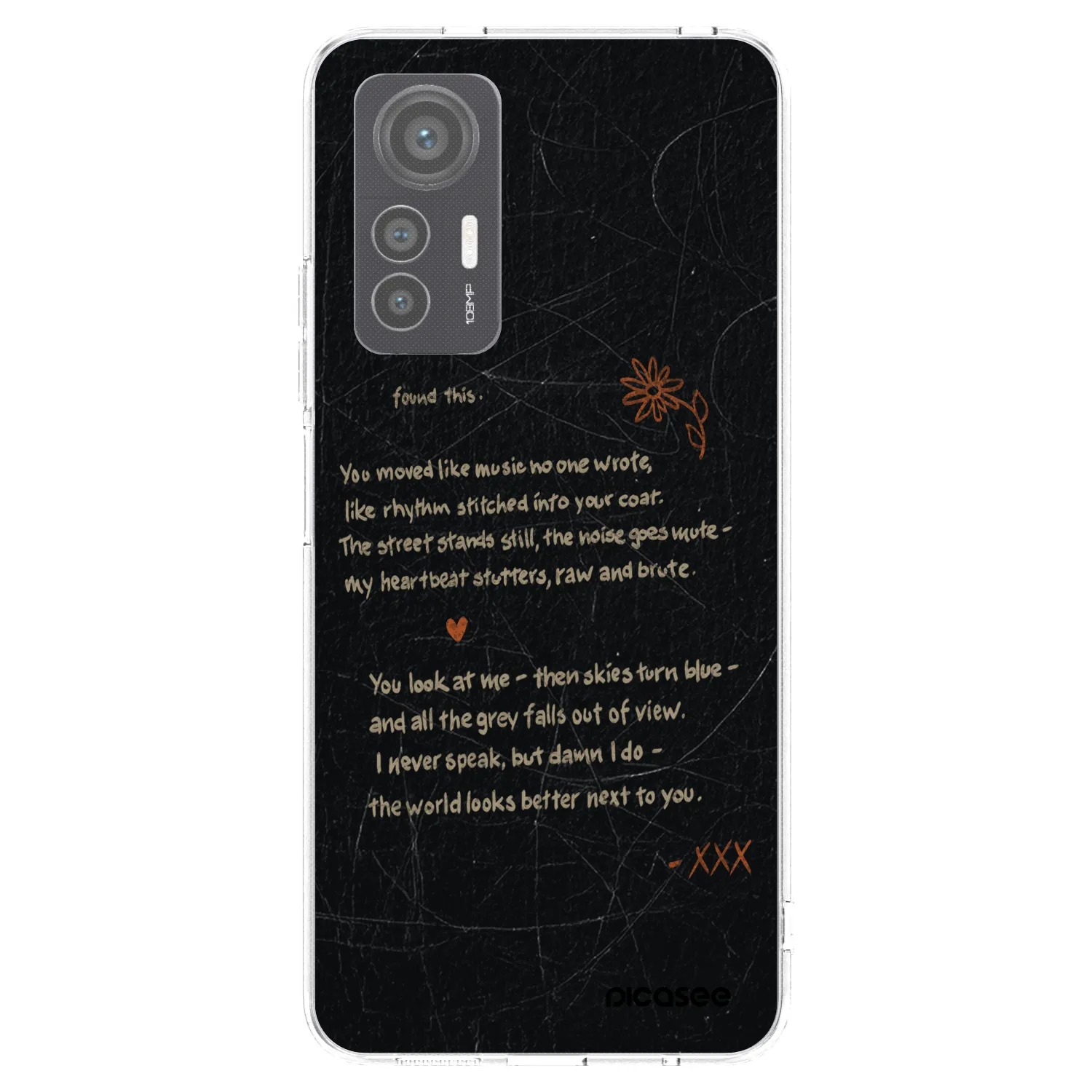 Picasee silikonska prozirna maskica za Xiaomi 12 Lite - POET