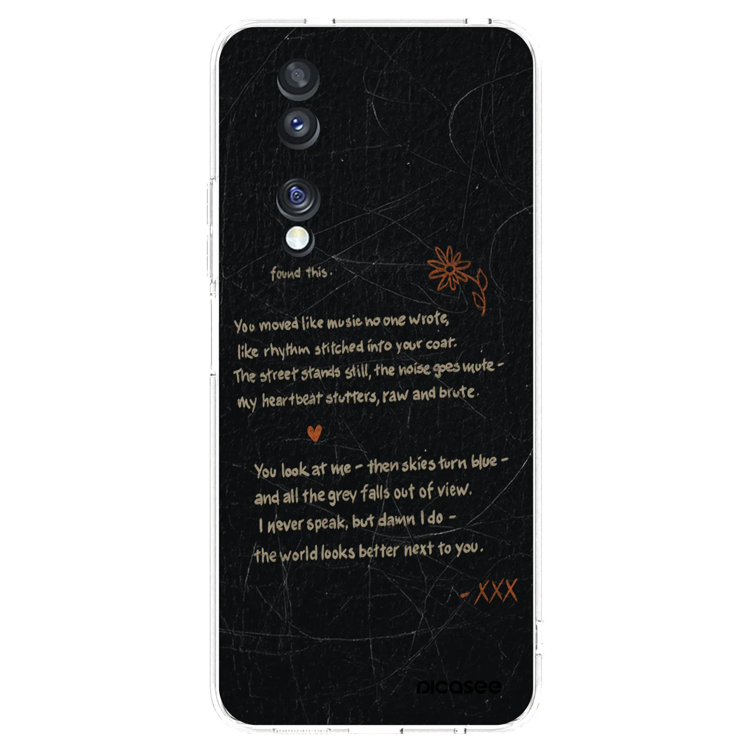 Picasee silikonska prozirna maskica za Honor 70 - POET