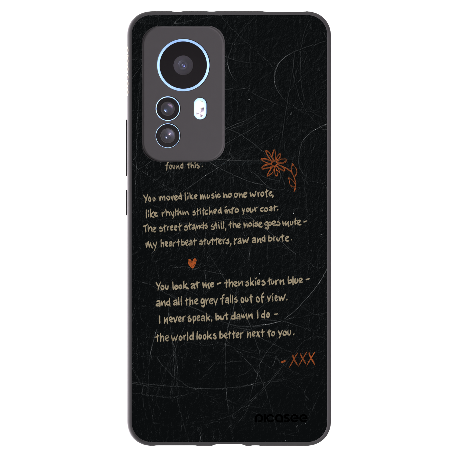 Picasee crna silikonska maskica za Xiaomi 12T Pro - POET