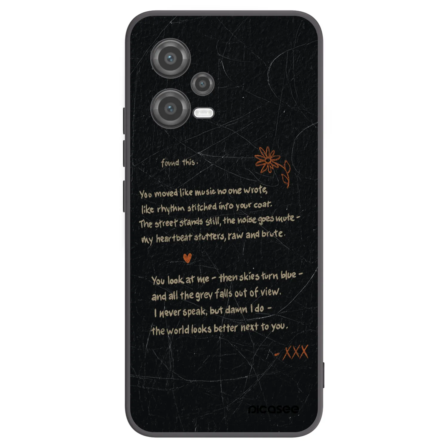 Picasee crna silikonska maskica za Xiaomi Poco X5 - POET