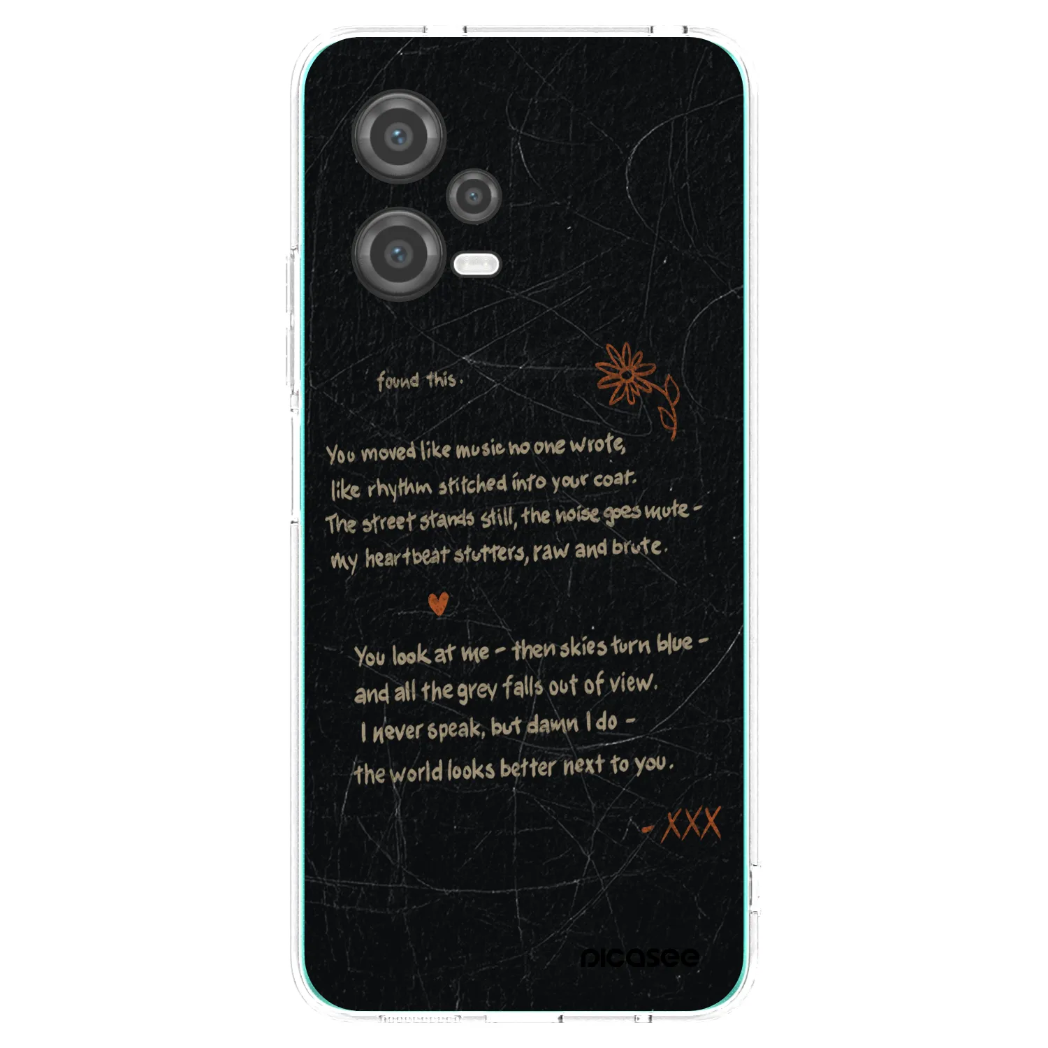 Picasee silikonska prozirna maskica za Xiaomi Poco X5 - POET