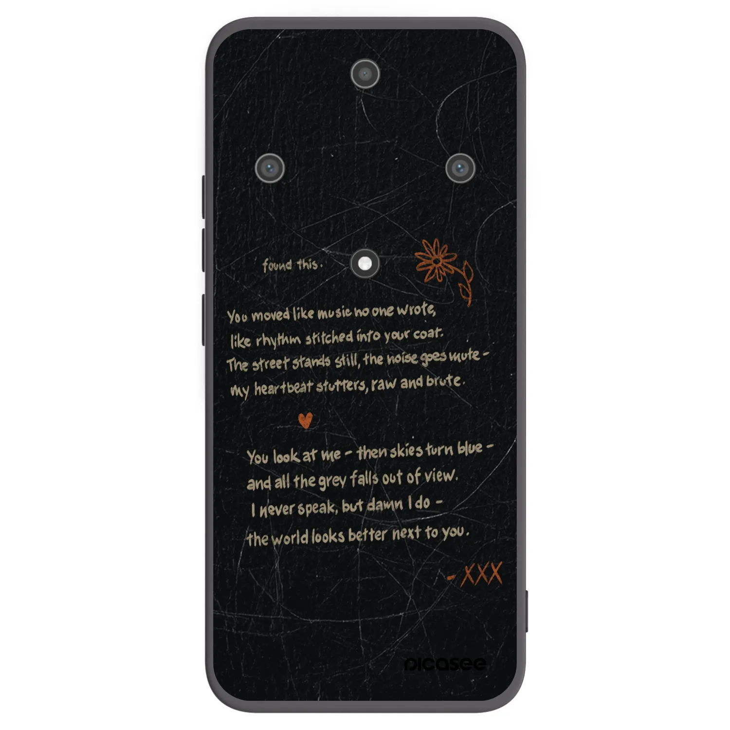 Picasee crna silikonska maskica za Honor Magic5 Lite 5G - POET