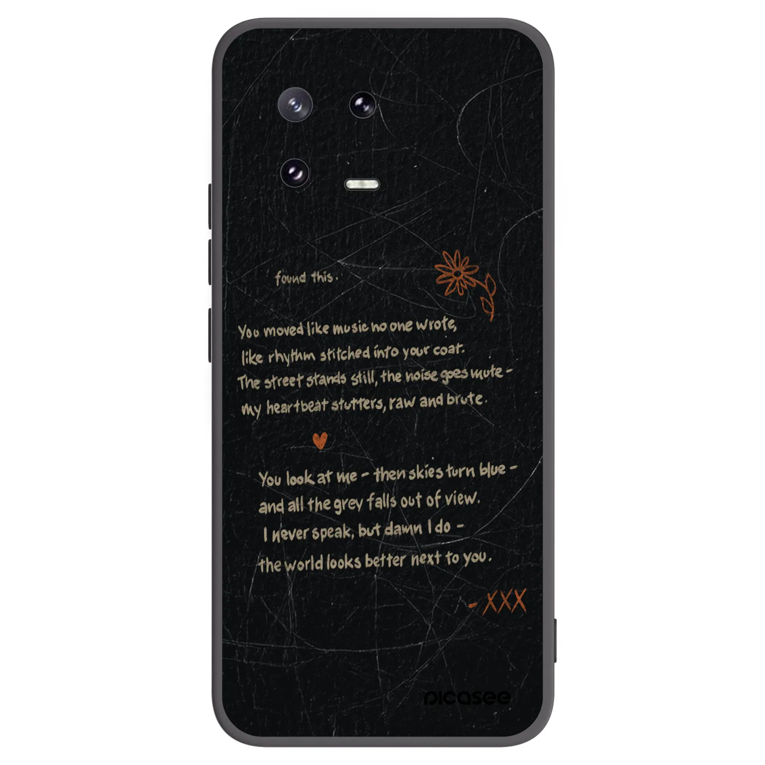 Picasee crna silikonska maskica za Xiaomi 13 Pro - POET