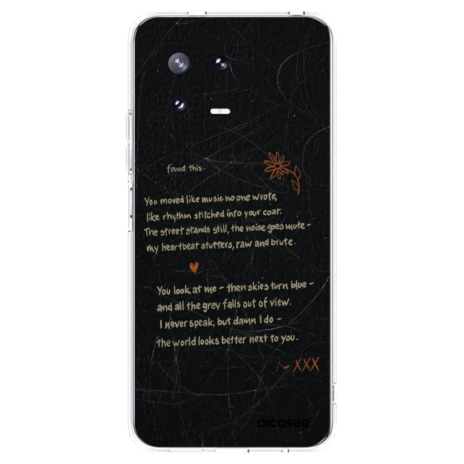 Picasee silikonska prozirna maskica za Xiaomi 13 Pro - POET