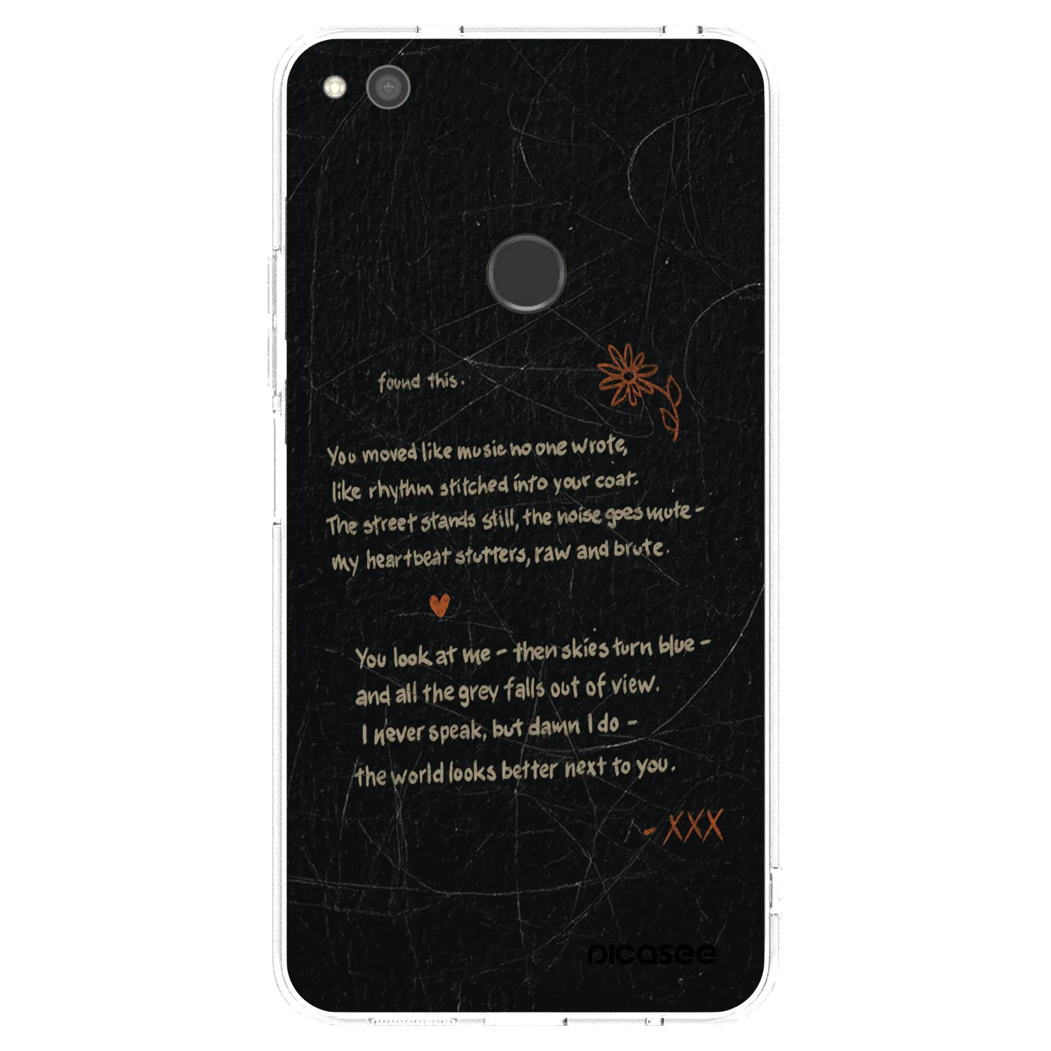 Picasee silikonska prozirna maskica za Huawei P9 Lite 2017 - POET