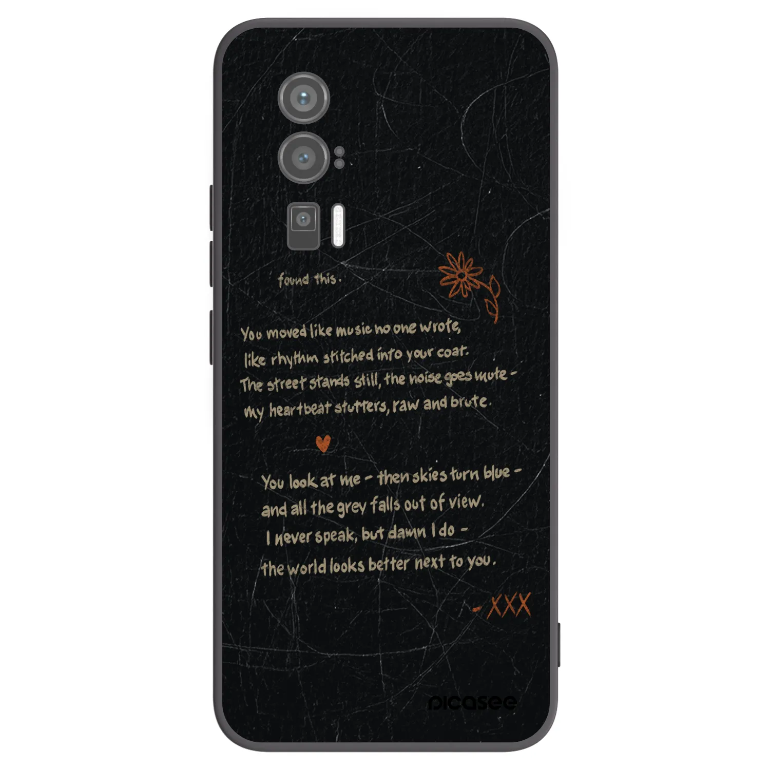 Picasee crna silikonska maskica za Xiaomi Poco F5 Pro 5G - POET