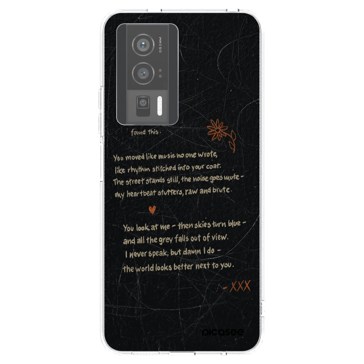 Picasee silikonska prozirna maskica za Xiaomi Poco F5 Pro 5G - POET