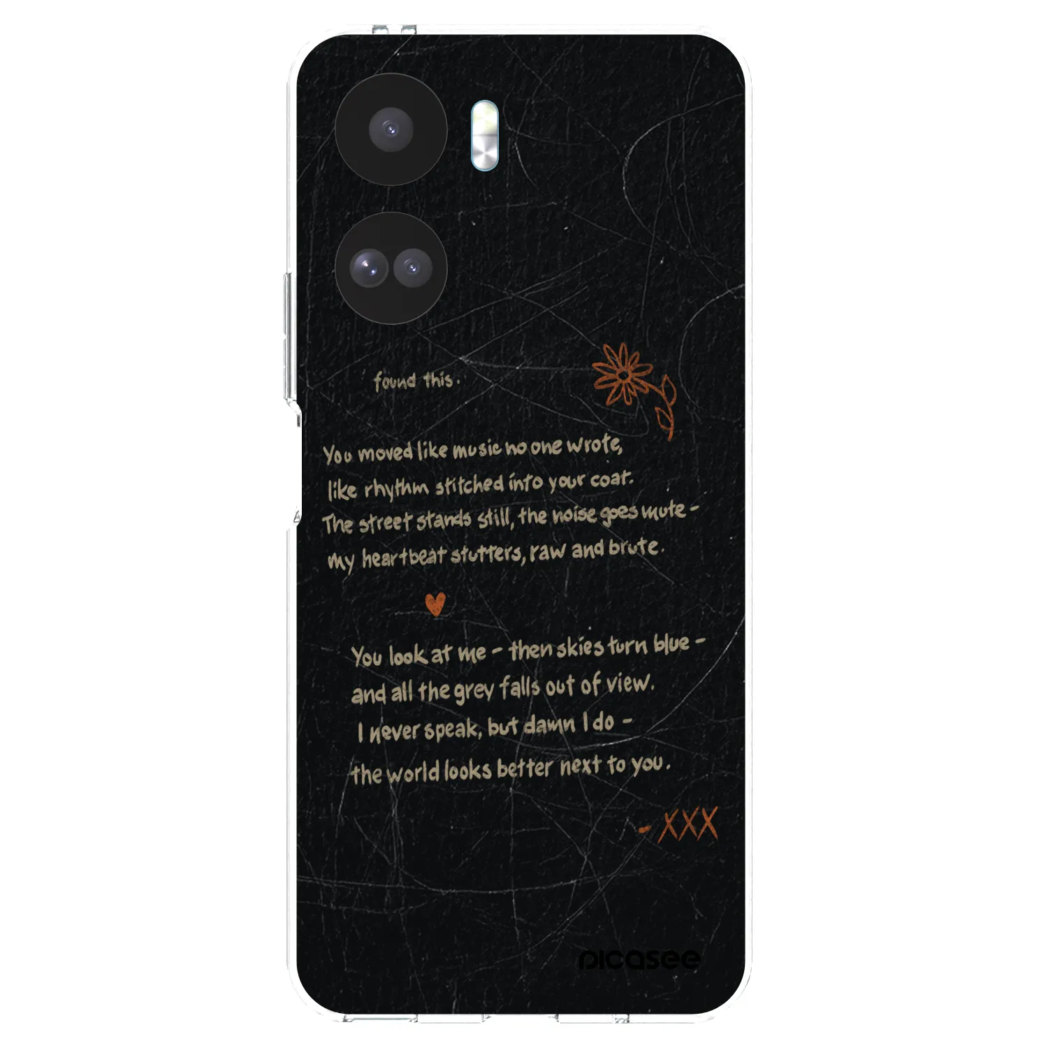 Picasee silikonska prozirna maskica za Honor 90 Lite 5G - POET