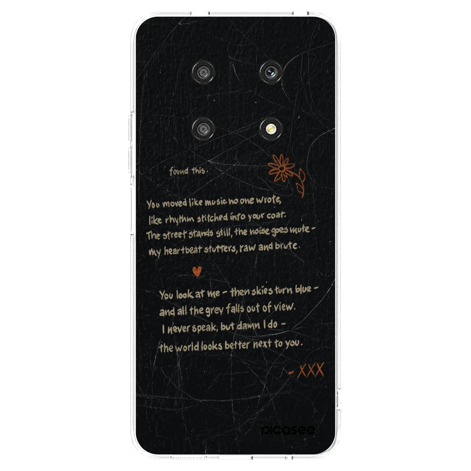 Picasee silikonska prozirna maskica za Honor Magic4 Lite 5G - POET