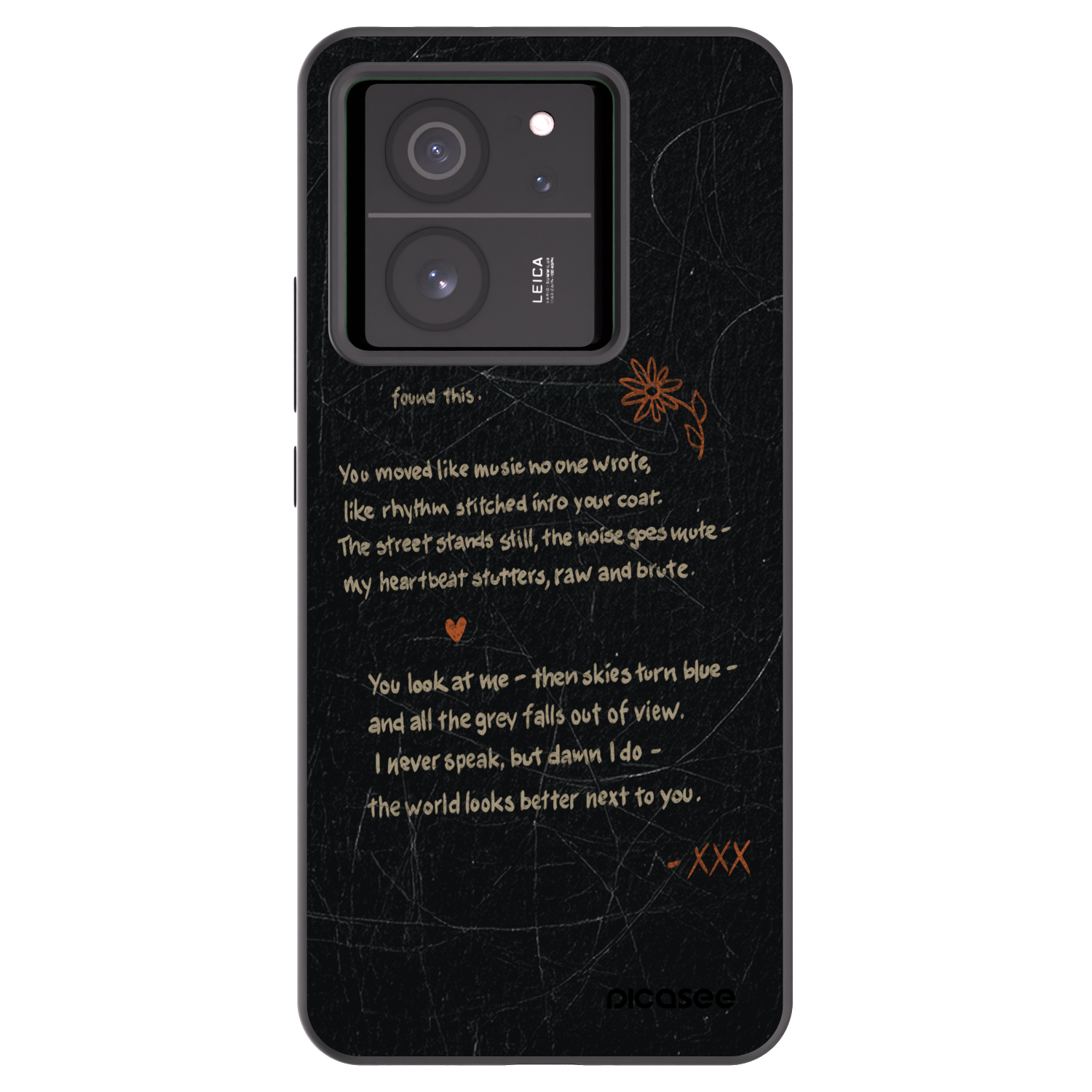 Picasee crna silikonska maskica za Xiaomi 13T Pro - POET