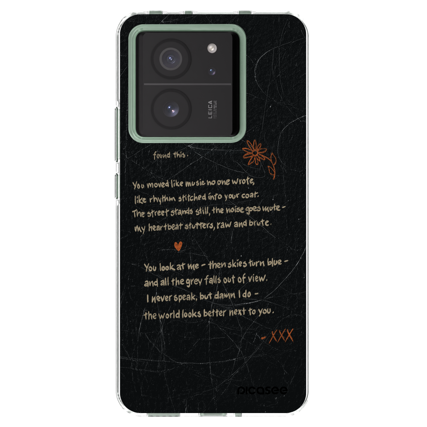 Picasee silikonska prozirna maskica za Xiaomi 13T Pro - POET