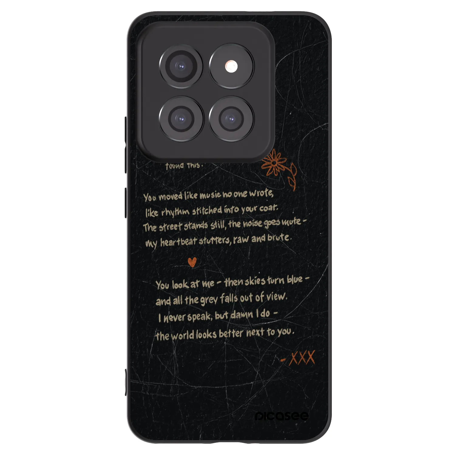 Picasee crna silikonska maskica za Xiaomi 14 Pro - POET