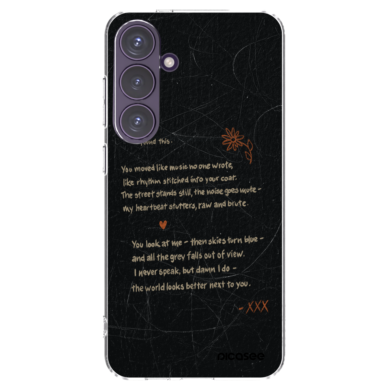 Picasee silikonska prozirna maskica za Samsung Galaxy S24+ S926B 5G - POET