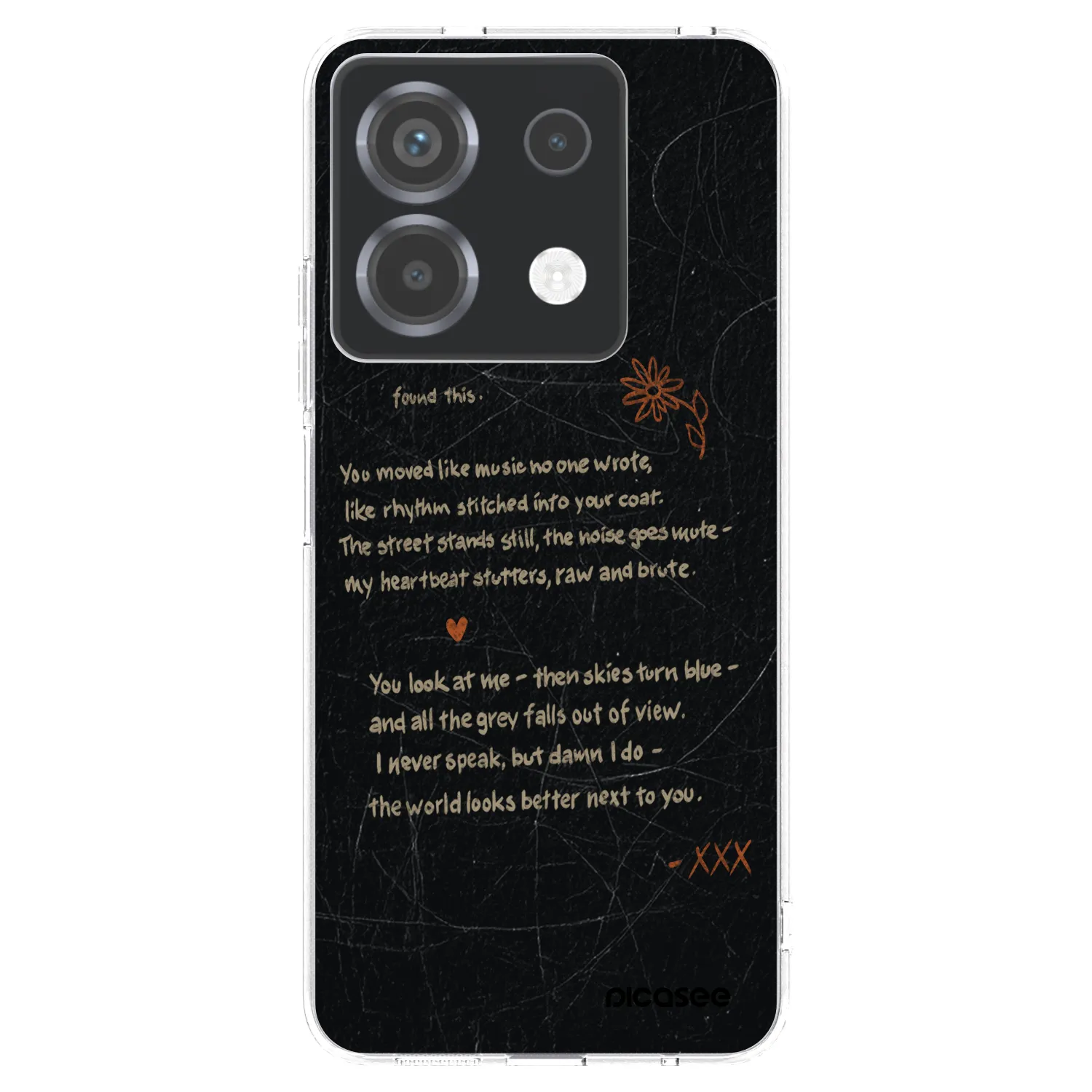 Picasee silikonska prozirna maskica za Xiaomi Poco X6 - POET