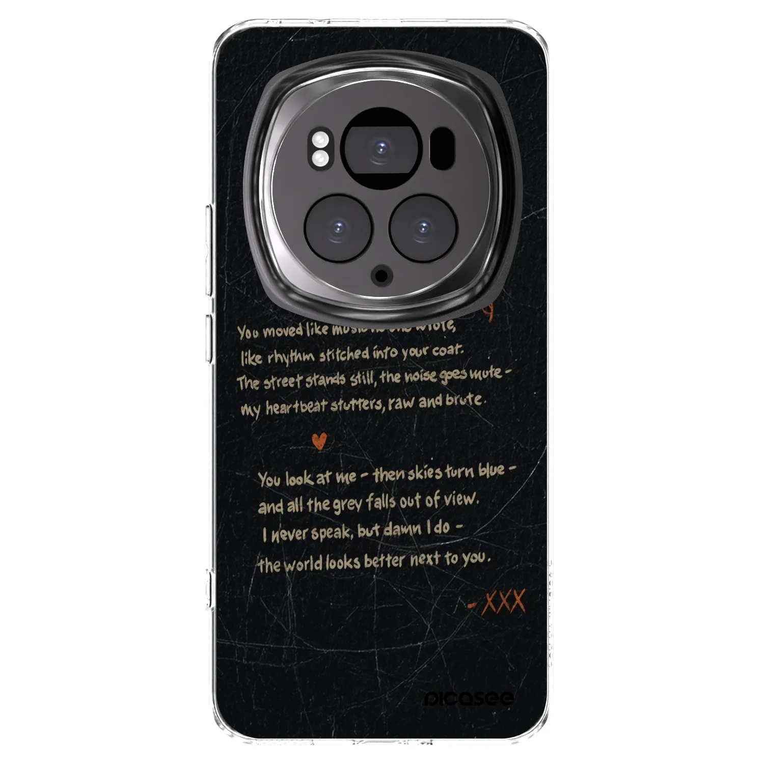 Picasee silikonska prozirna maskica za Honor Magic6 Pro - POET