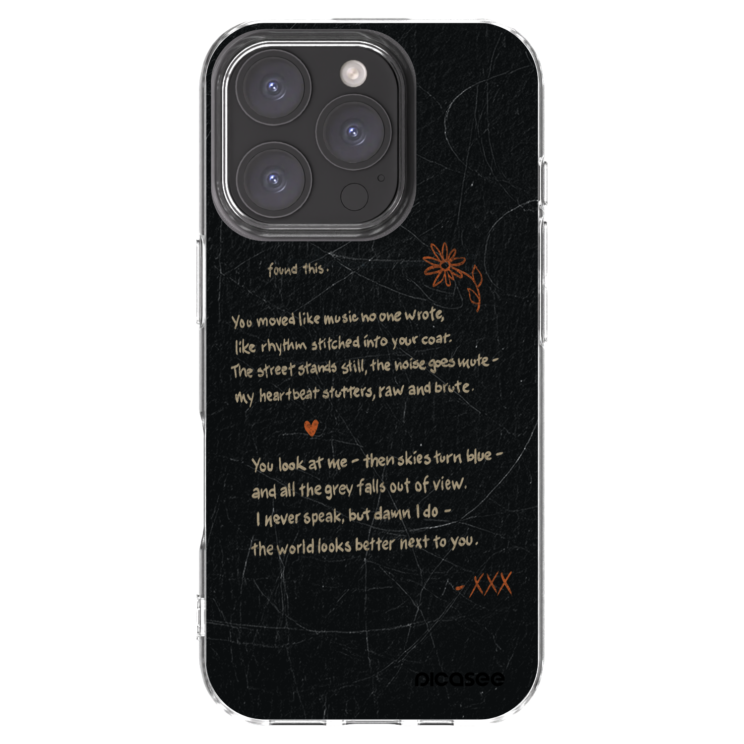 Picasee silikonska prozirna maskica za Apple iPhone 16 Pro - POET