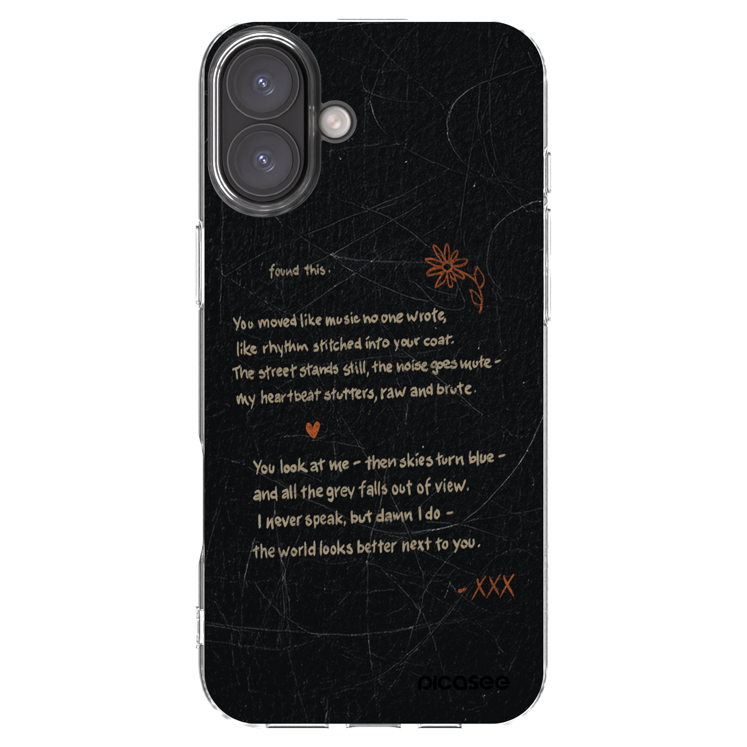 Picasee silikonska prozirna maskica za Apple iPhone 16 Plus - POET