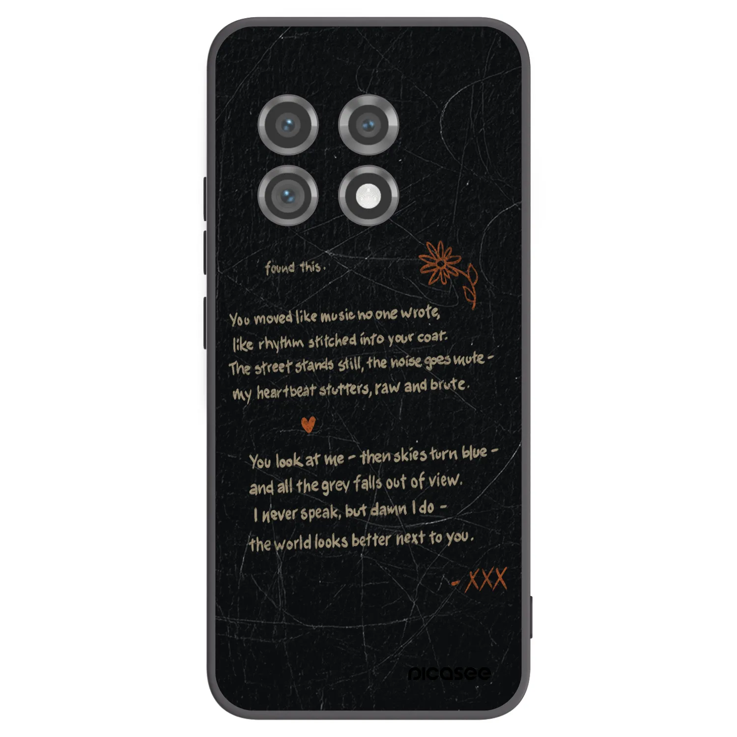 Picasee crna silikonska maskica za OnePlus 11 5G - POET