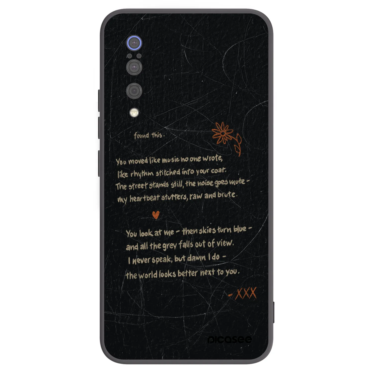 Picasee crna silikonska maskica za Xiaomi Mi 9 - POET