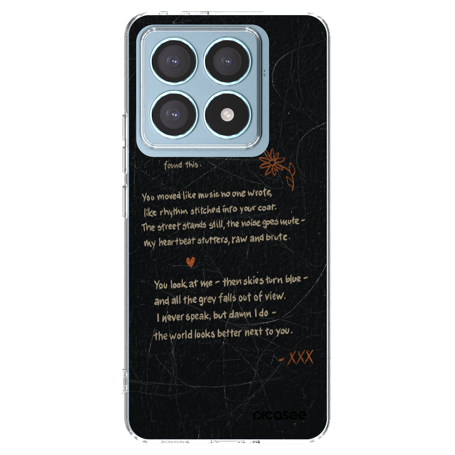 Picasee silikonska prozirna maskica za Xiaomi 14T Pro - POET