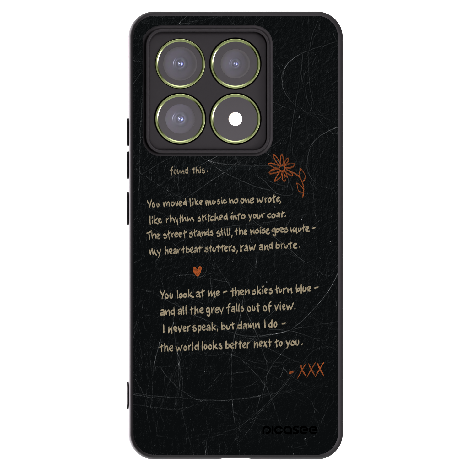 Picasee crna silikonska maskica za Xiaomi 14T - POET